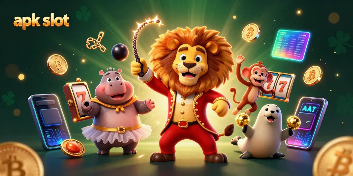 Engage with the exciting apk slot experience featuring vibrant characters and casino elements.