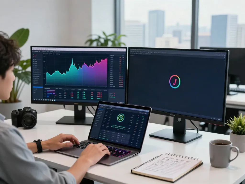 股票API integration in a cryptocurrency trading workspace featuring financial charts and digital wallet setup.