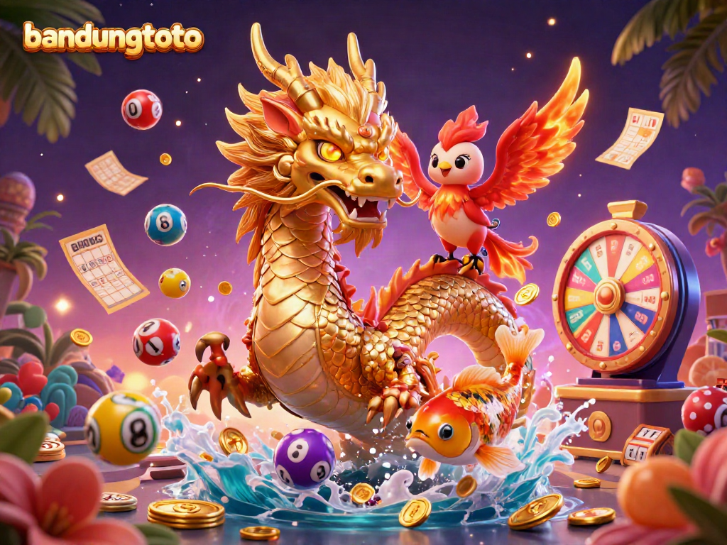 Experience the excitement of bandungtoto with vibrant lottery games and dynamic characters.