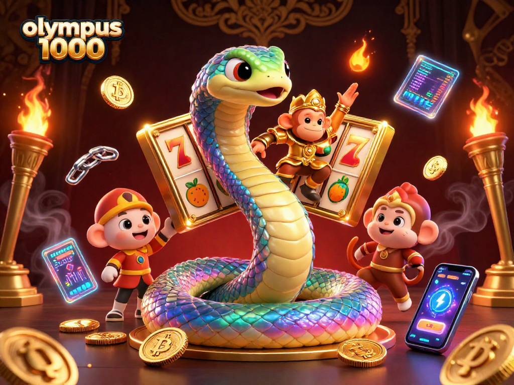 Memenangkan jackpot di Olympus 1000 saat bermain slot dengan simbol menyenangkan dan peluang besar.