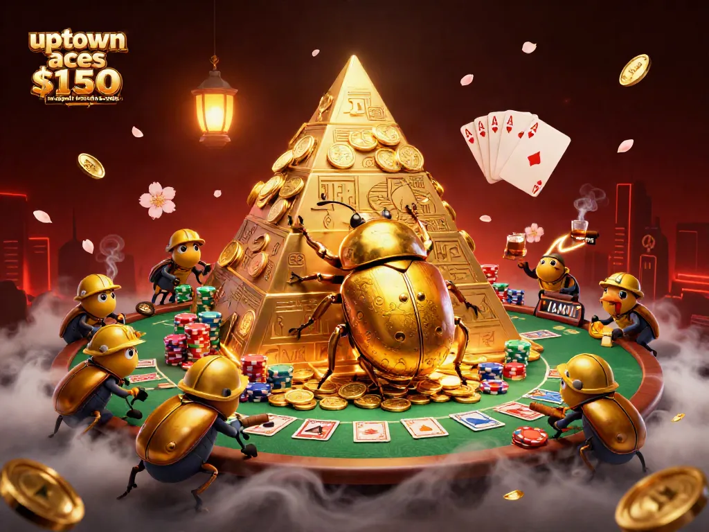 Engage with the uptown aces $150 no deposit bonus codes scene filled with dynamic casino elements and characters.