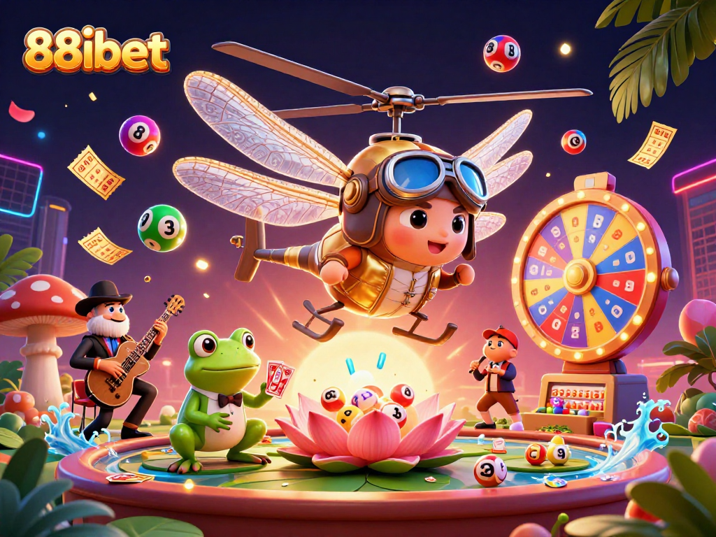 Play at 88ibet to experience exciting casino gameplay with vibrant characters and dynamic elements.
