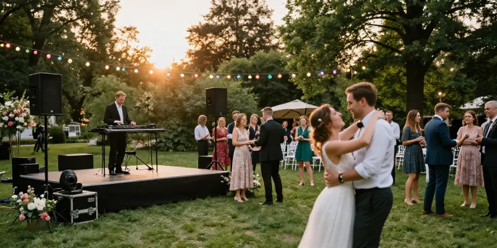 Creating unforgettable moments with a hochzeit DJ in Berlin Brandenburg.