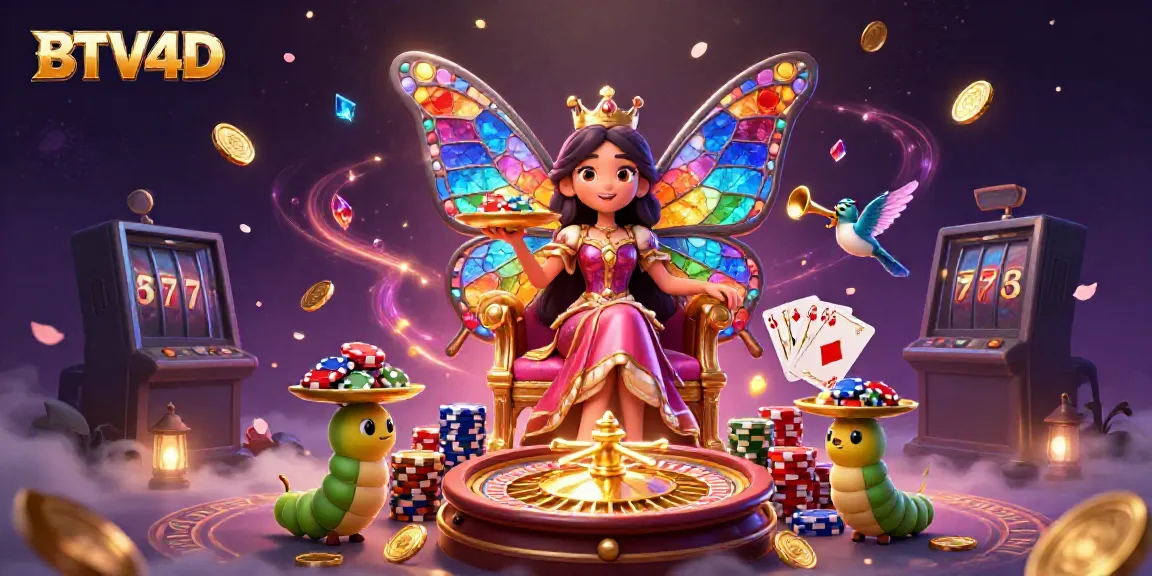 Menggandeng keberuntungan di BTV4D dengan ilustrasi kasino yang menakjubkan.