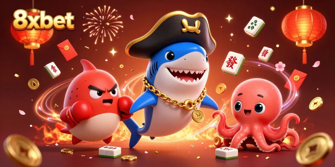 Experience thrilling gameplay at 8xbet with engaging characters and rich casino elements.