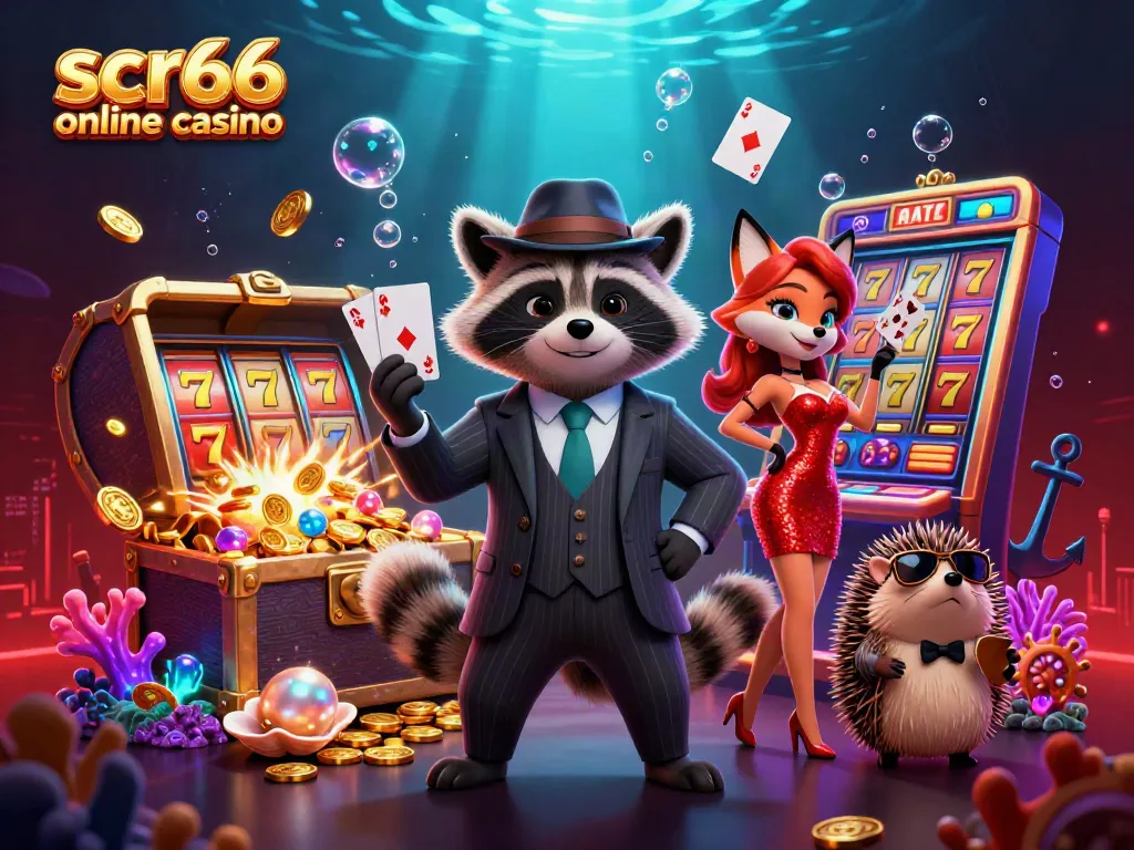 Experience the scr66 online casino magic with vibrant characters and jackpot excitement!