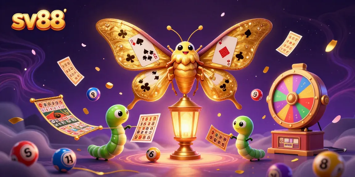 Experience thrilling casino adventures with sv88 featuring an atlas moth and magical game elements.